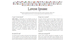 Desktop Screenshot of br.lipsum.com