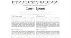 Desktop Screenshot of lipsum.com