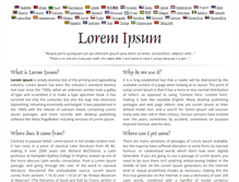 Tablet Screenshot of lipsum.com