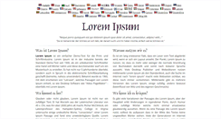 Desktop Screenshot of de.lipsum.com