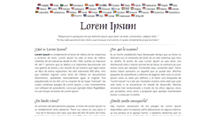 Desktop Screenshot of es.lipsum.com