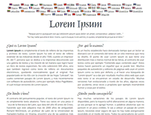 Tablet Screenshot of es.lipsum.com