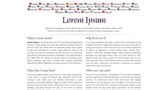 Desktop Screenshot of lipsum.lipsum.com